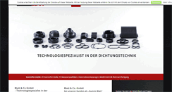 Desktop Screenshot of gummi-blatt.de